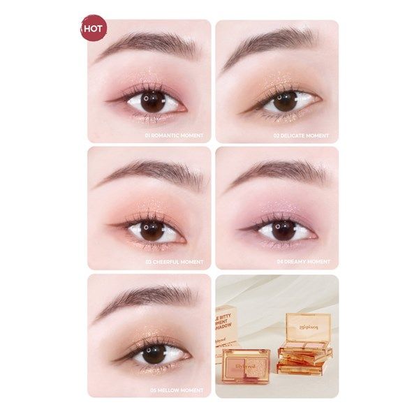 Phấn Mắt 2 Ô Lilybyred Little Bitty Moment Shadow