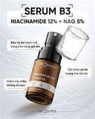 Tinh Chất DrCeutics Niacinamide 12% + NAG 5% 30ml