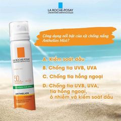 Xịt Chống Nắng La Roche Posay Anthelios XL SPF50 75ml