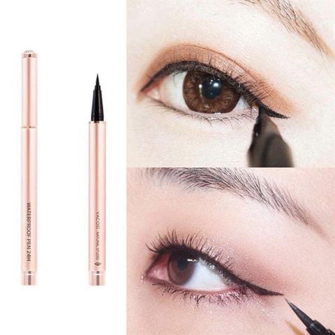 Kẻ Mắt Nước Không Trôi Vacosi 24H Waterproof Pen 2g VM20 (Rose Gold)