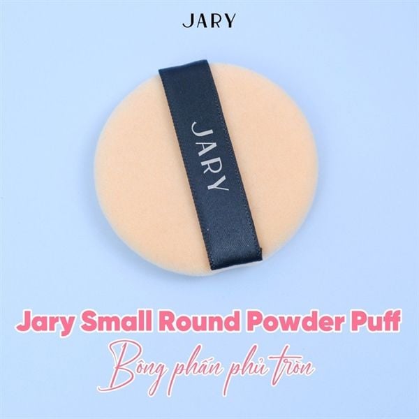 Bông Phấn Phủ Tròn nhỏ Jary Small Round Powder Puff