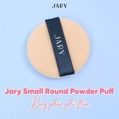Bông Phấn Phủ Tròn nhỏ Jary Small Round Powder Puff