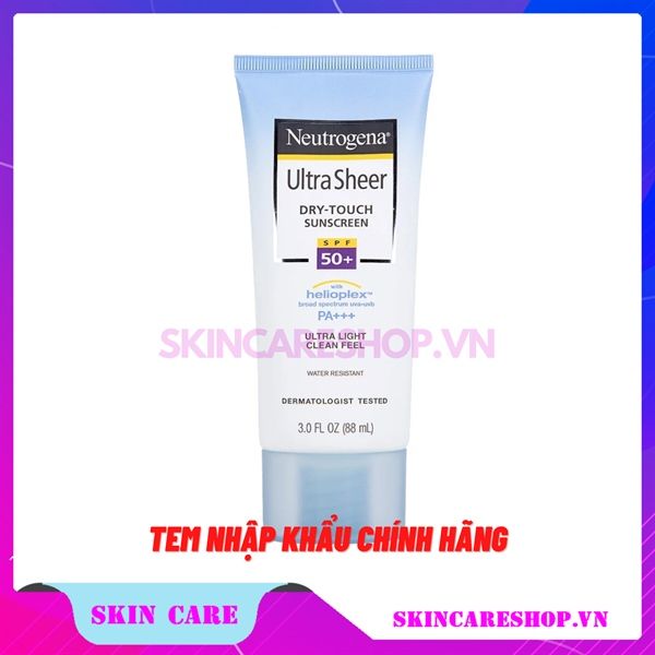 Kem Chống Nắng Neutrogena Ultra Sheer Dry Touch SPF 50+ 88ml