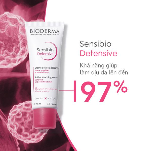 Kem Dưỡng Bioderma Sensibio Defensive 40ml