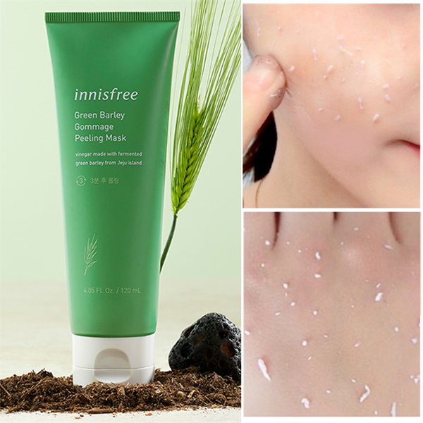 Tẩy Da Chết Innisfree Green Barley Gommage Peeling mask