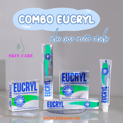 Kem Đánh Răng Tẩy Trắng Eucryl Toothpaste 62g