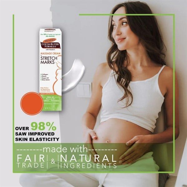 Kem Ngăn Ngừa & Giảm Rạn Da Cocoa Butter Formula Massage Cream For Stretch Marks Palmer's 125gr