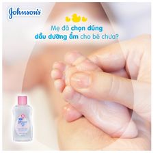 Dầu Massage Dưỡng Ẩm Johnson's Baby