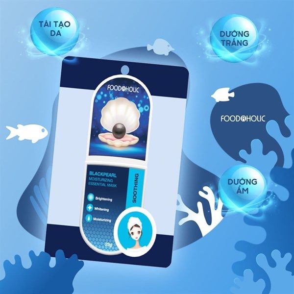 Mặt Nạ Giấy Chăm Sóc Da Toàn Diện Foodaholic Essential Mask 23g