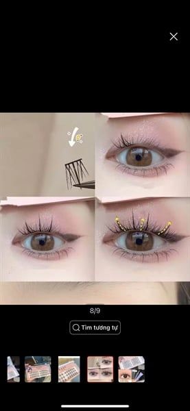 Mi Giả GlamColour (tặng kèm keo dám mi)