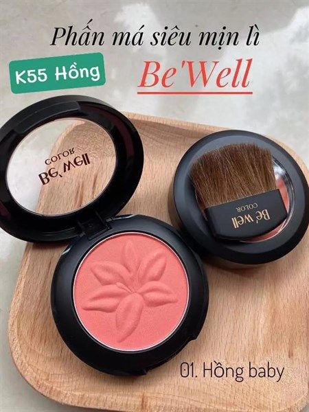 Phấn Má Hồng Be'well Matte Color Blusher