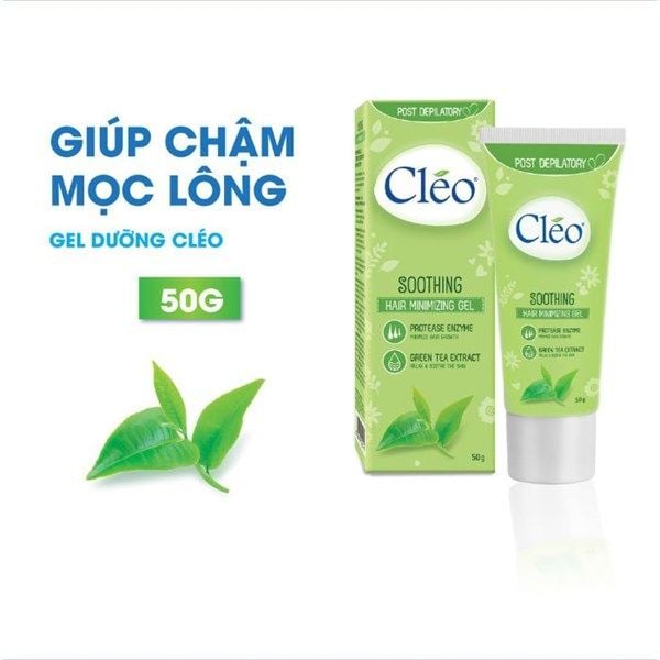 Gel làm dịu da sau tẩy lông Cleo - Giúp chậm mọc lông