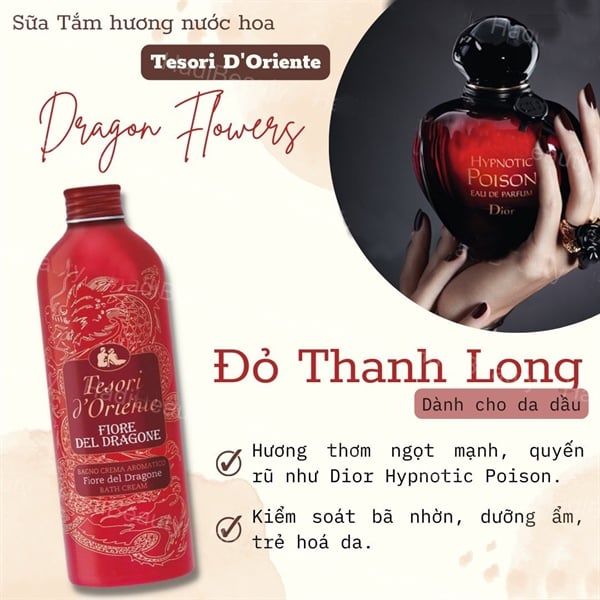 Sữa Tắm Nước Hoa Tesori D'Oriente 500ml