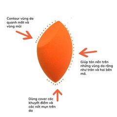 Mút Tán Kem Nền Real Techniques Base Miracle Complexion Sponge