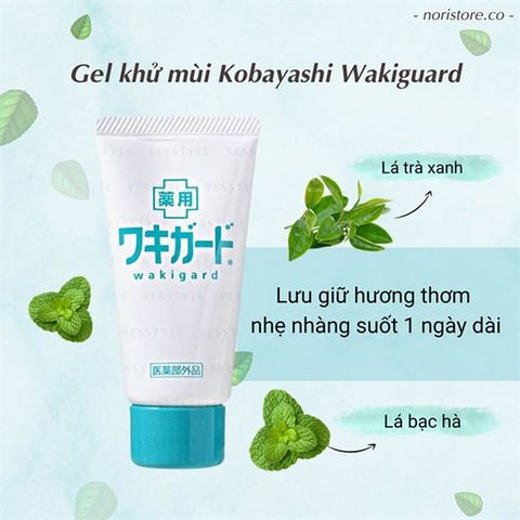 Gel khử mùi hôi nách Kobayashi 50g