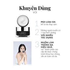 Kem Dưỡng Trắng Da Lanci Whitening Cream 50ml