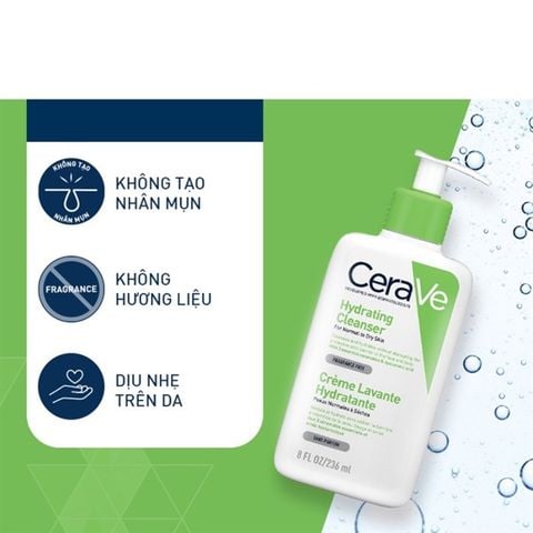 Sữa Rửa Mặt CeraVe Foaming Cleanser