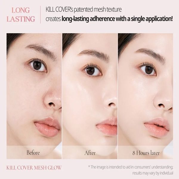 Phấn Nước Che Khuyết Điểm Clio Kill Cover Mesh Glow Cushion