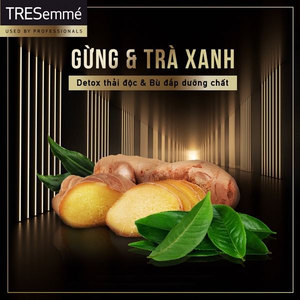 Bộ gội xả TRESemmé Salon Detox (640g + 620g)