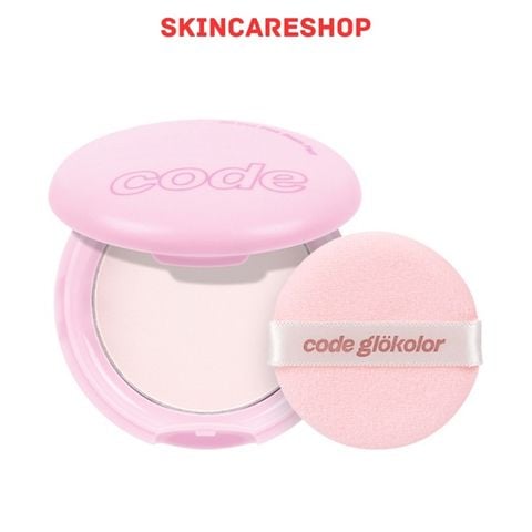 Phấn Phủ Code GloKolor Oil Cut Pink Beam Pact Vegan 8g