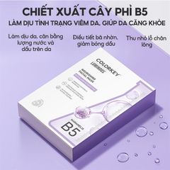 Hộp 10 Mặt Nạ Colorkey Luminous B5 Facial Mask 25ml