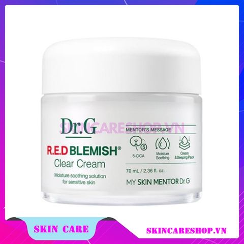 Kem Dưỡng Dr.G RED Blemish Clear 70ml