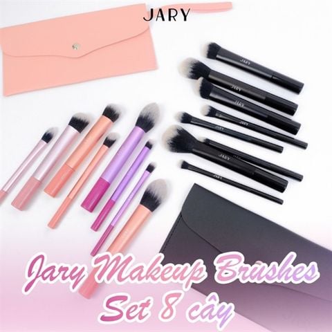 Set Cọ Jary Makeup Brush Set Rainbow