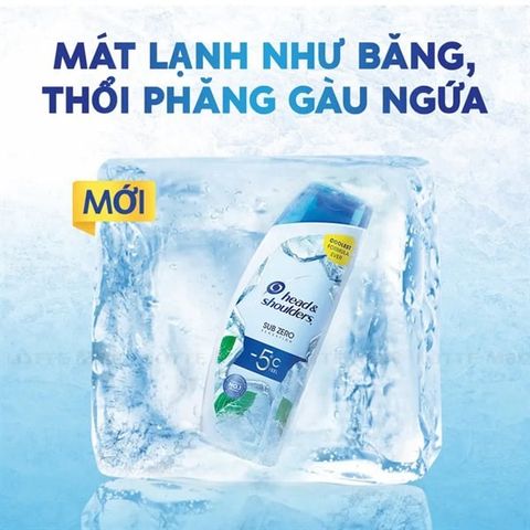 Dầu gội Head & Shoulder Sub Zero 370ml