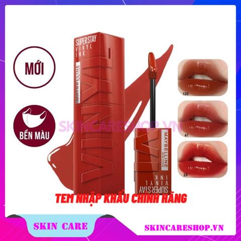 Son Bóng Bền Màu Nhẹ Môi Maybelline New York Superstay Vinyl Ink 4.2ml