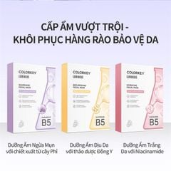 Hộp 10 Mặt Nạ Colorkey Luminous B5 Facial Mask 25ml