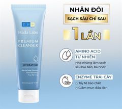 Sữa Rửa Mặt Hada Labo Premium Cleanser Hydrating 100g