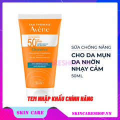 Kem Chống Nắng Cho Da Dầu Mụn Avene Cleanance Protect 50+ Blue Light 50ml