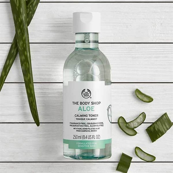 Nước hoa hồng The Body Shop Aloe Calming Toner 250ml