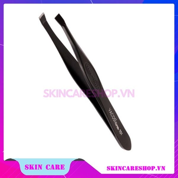 Nhíp Đầu Bằng Vacosi Flat Tweezers T01