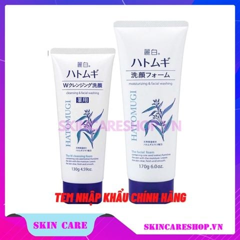 Sữa Rửa Mặt Hatomugi Moisturizing & Facial Washing The Facial Foam