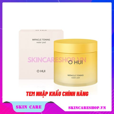 Toner Pad Đa Năng Ohui Miracle Toning Water Pad 150 ml (70 Miếng)