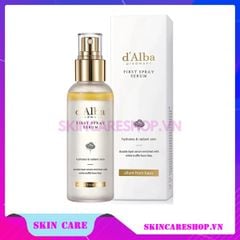 Serum Dạng Xịt d’Alba First Spray Serum Cấp Ẩm, Làm Căng Bóng Da