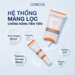 Kem chống nắng nâng tông tự nhiên Clinicos Tone Up Truth Sunscreen SPF50+ 50ml