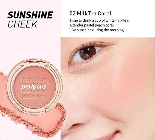 Phấn Má Peripera Pure Blushed Sunshine Cheek