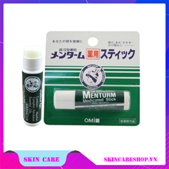 Son Dưỡng Omi Brotherhood Menturm Medicated Stick With Menthol