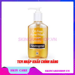Sữa Rửa Mặt Cho Da Mụn Neutrogena Oil-Free Acne Wash