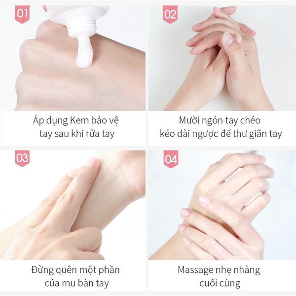 Dưỡng Da Tay Vaseline Deep Moisture Hand & Nail Cream 60ml