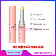 Son Dưỡng Không Màu Làm Hồng Môi DHC Lip Cream 10g