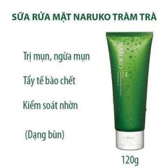 Sữa rửa mặt Naruko Tea Tree Purifying Clay Mask and Cleanser 120g