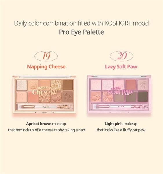 Bảng Phấn Mắt Clio Pro Eye Palette