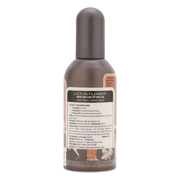 Nước hoa Hương Hoa Sen Tesori D`oriente Lotus Flower And Acacia'S Milk 100ml
