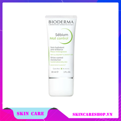 Kem Dưỡng Ẩm Kiềm Dầu, Ngừa Mụn Bioderma Sebium Mat Control 30ml