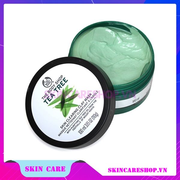 Mặt Nạ Đất Sét The Body Shop Tea Tree Skin Clearing Clay Mask 100ml
