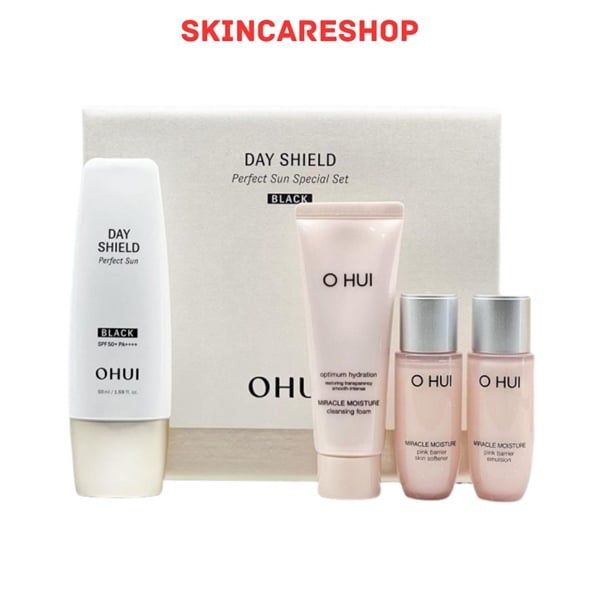 Kem Chống Nắng Ohui Day Shield Perfect Sun Black 50ml