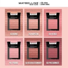 Má Hồng Dạng Nén, Mịn Lì Chuẩn Màu Maybelline Fit Me Mono Blush
